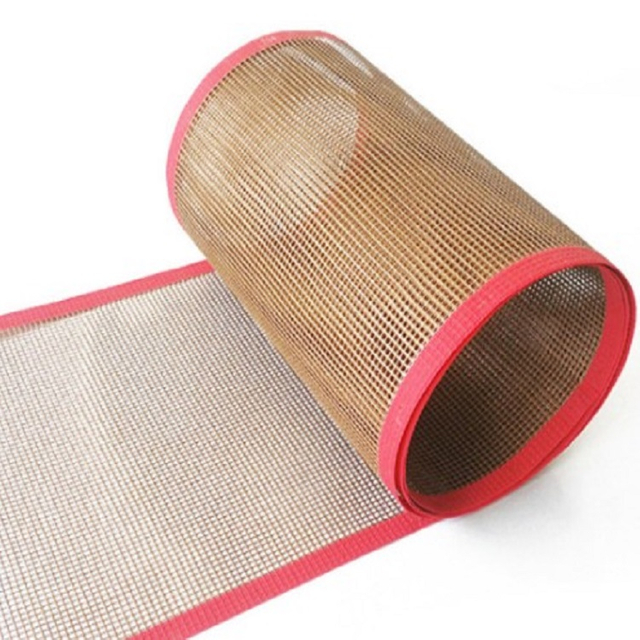 Resistencia a alta temperatura 4x4mm Cinilla de malla de malla de fibra de vidrio recubierta de PTFE