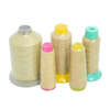 እሳት መከላከያ 400D 600D 1000D አራሚድ ፋይበር ጠመዝማዛ 3-10 plies የማይዝግ ብረት ስፌት ክር